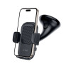 Supporto universale per telefono da auto Tech-Protect V8 per cruscotto e bocchetta di aerazione, nero