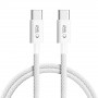 Cavo USB-C / USB-C Tech-Protect Ultraboost Lite PD60W/3A 100 cm, grigio freddo