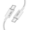 Cavo USB-C / USB-C Tech-Protect Ultraboost Lite PD60W/3A 100 cm, grigio freddo