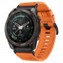 Cinturino in nylon Classic per orologio Tech-Protect per Garmin Fenix 5X / 5X Plus / 6X / 6X Pro / 7X / 8 / 8 Pro / 9 / 9 Pro 47 mm, arancione segnale