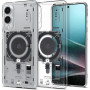 Custodia Spigen Ultra Hybrid Mag MagSafe ACS09416 per Samsung Galaxy S25 Edge, Neo One, trasparente