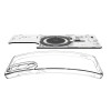 Custodia Spigen Ultra Hybrid Mag MagSafe ACS09416 per Samsung Galaxy S25 Edge, Neo One, trasparente
