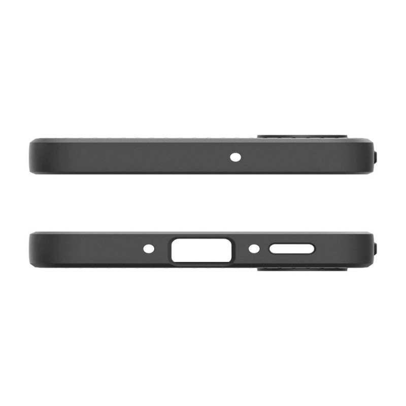 Custodia Spigen Liquid Air ACS09290 per Samsung Galaxy A26 5G, nero opaco