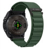 Cinturino per orologio Tech-Protect Nylon Pro per Garmin Fenix 5X / 5X Plus / 6X / 6X Pro / 7X / 8 / 8 Pro / 9 / 9 Pro (47 mm), verde militare