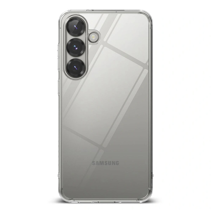 Custodia Ringke Fusion per Samsung Galaxy S25+, trasparente