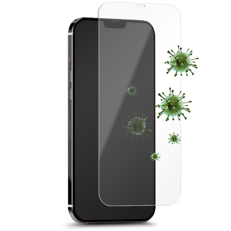 Vetro temperato antibatterico PURO per Apple iPhone 12 Pro Max