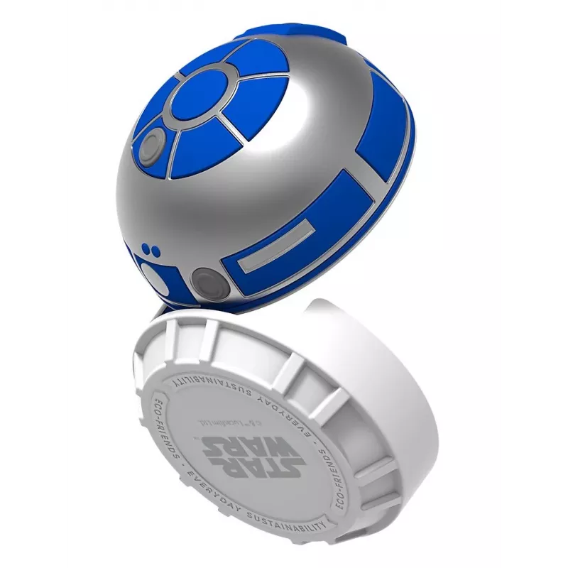 Cover Samsung Eco-Friends R2-D2T GP-FPR510HOASW per Buds, bianca