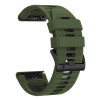 Cinturino per orologio Tech-Protect Iconband Pro THP6041 per Garmin Fenix 5X / 5X Plus / 6X / 6X Pro / 7X / 8 / 8 Pro / 9 / 9 Pro (51 mm), verde / nero