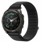Cinturino per orologio Tech-Protect NylonLoop THP6104 per Garmin Fenix 5X / 5X Plus / 6X / 6X Pro / 7X / 8 / 8 Pro / 9 / 9 Pro (51 mm), nero