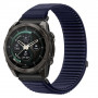 Cinturino per orologio Tech-Protect NylonLoop THP6105 per Garmin Fenix 5X / 5X Plus / 6X / 6X Pro / 7X / 8 / 8 Pro / 9 / 9 Pro (51 mm), blu navy