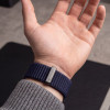 Cinturino per orologio Tech-Protect NylonLoop THP6105 per Garmin Fenix 5X / 5X Plus / 6X / 6X Pro / 7X / 8 / 8 Pro / 9 / 9 Pro (51 mm), blu navy