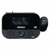 Lenco CR-615BK Radio sveglia con proiezione, DAB+/FM, nera