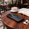 Custodia Tech-Protect Magmat MagSafe per Samsung Galaxy S26 Ultra, nero/trasparente