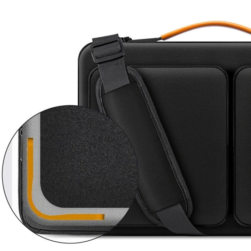 Tech-Protect Defender Bag THP4355 borsa per laptop 13-14", nero/arancione