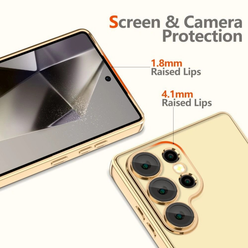 Custodia MagFlex MagSafe per Samsung Galaxy S26, oro brillante Tech-Protect