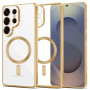 Custodia MagSafe Tech-Protect MagFlex per Samsung Galaxy S26 Ultra, oro brillante