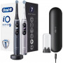 Set di due spazzolini elettrici Braun Oral-B iO Series 9 Duo, Black Onyx / Rose Quartz