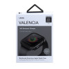 Custodia UNIQ Valencia per Apple Watch Series 4/5/6/SE 44 mm, grigio canna di fucile