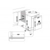 Lavastoviglie da incasso Whirlpool WH7ITD14C6N6, 60 cm, 46 dB, 14 coperti