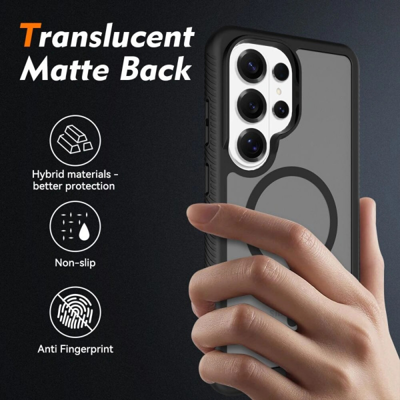 Custodia Tech-Protect Defense MagSafe per Samsung Galaxy S26 Ultra, nero opaco