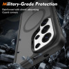 Custodia Tech-Protect Defense MagSafe per Samsung Galaxy S26 Ultra, nero opaco