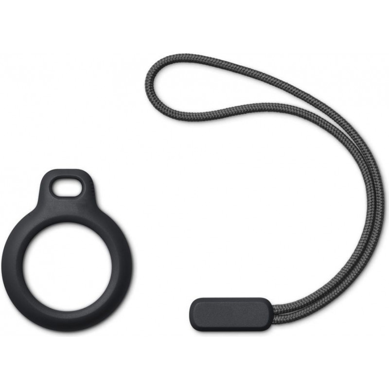 Custodia con catena Rough Tech-Protect per Apple AirTag (THP1351), nera