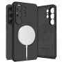 Custodia in silicone MagSafe Tech-Protect per Samsung Galaxy S26 Ultra, nera