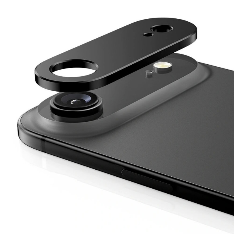 Copertura per modulo fotocamera Tech-Protect Camalloy Fit+ per Apple iPhone Air, nera