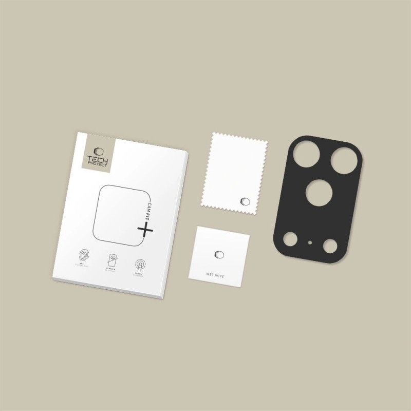 Tech-Protect Camalloy Fit+ Copertura fotocamera nera per Apple iPhone 17 Pro Max