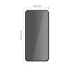 Vetro temperato privacy Tech-Protect Glass SPY+ per Samsung Galaxy A27 5G (2 pz)