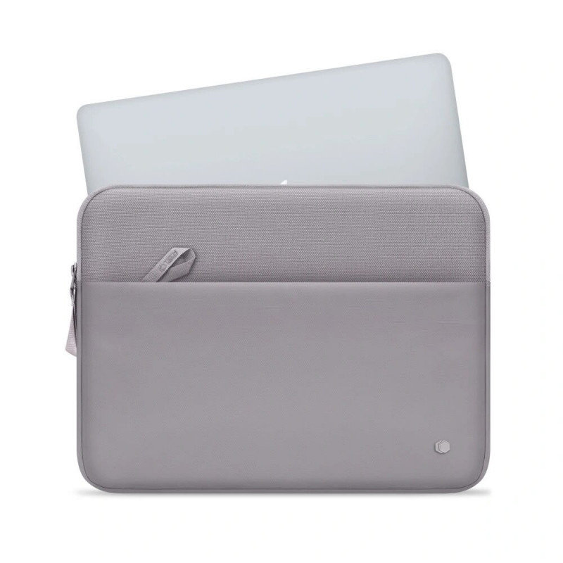 Custodia per laptop Tech-Protect Sleeve 15-16", grigio crayon