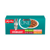Purina ONE Sterilcat Cibo per gatti, manzo e carota, 60 x 85 g