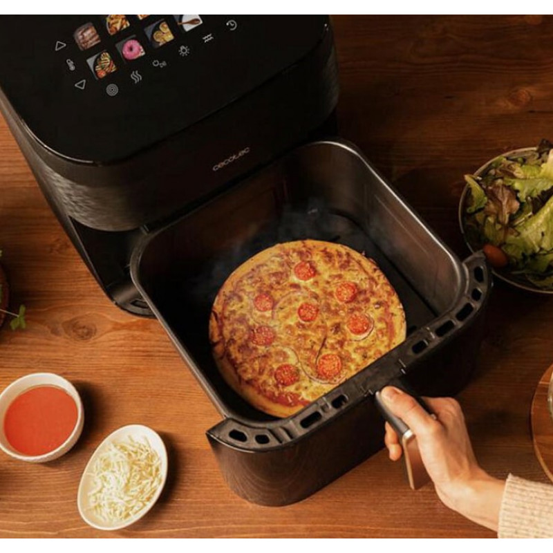 Friggitrice ad aria Cecotec Cecofry&Grill Smokin' 8500, 8,5 L, 2200 W, nera