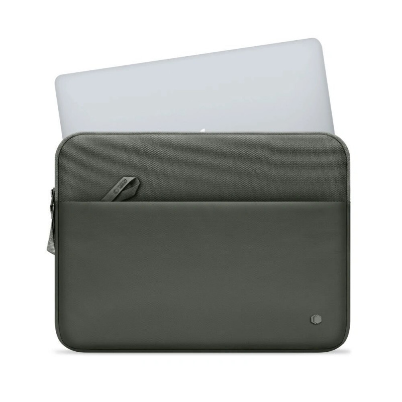 Custodia per laptop Tech-Protect Sleeve 15-16", verde militare