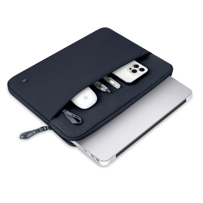 Custodia per laptop Tech-Protect Sleeve 15-16", blu navy