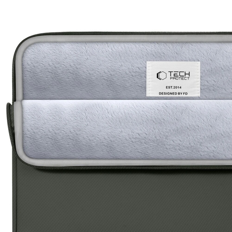 Custodia per laptop Tech-Protect Sleeve 13-14", verde militare