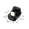 Adattatore USB-C angolare Tech-Protect UltraBoost AA04, nero