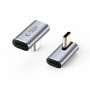 Adattatore USB-C angolare Tech-Protect UltraBoost AA03, grigio
