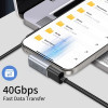 Adattatore USB-C angolare Tech-Protect UltraBoost AA03, grigio