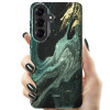 Custodia Tech-Protect Lamano MagSafe per Samsung Galaxy S26, nera e verde