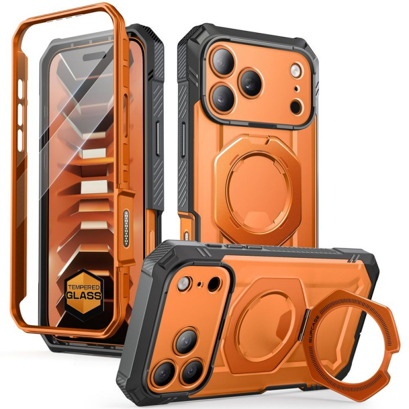 Custodia Supcase Grip Pro Mag MagSafe per Apple iPhone 17 Pro / 18 Pro, corallo
