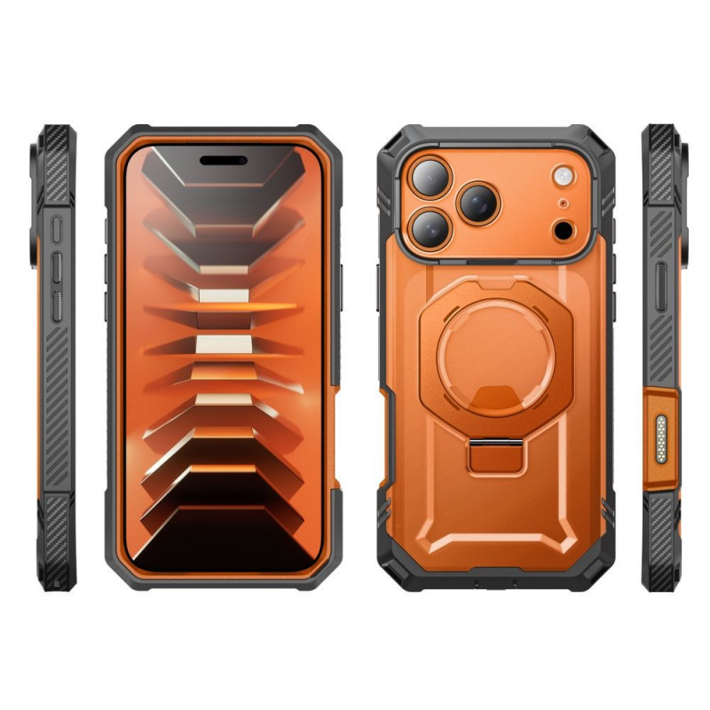 Custodia Supcase Grip Pro Mag MagSafe per Apple iPhone 17 Pro / 18 Pro, corallo