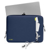 Custodia per laptop Tech-Protect Defender 13-14", blu navy