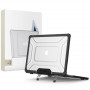 Custodia Tech-Protect SmartShell Pro per Apple MacBook Air 13" (M2/M3/M4/M5) 2023-2025, nero/trasparente