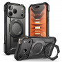 Custodia Supcase UB Grip Mag MagSafe per Apple iPhone 17 Pro Max / 18 Pro Max, nera