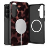 Custodia Tech-Protect Lamano MagSafe per Samsung Galaxy S26, marrone e nera