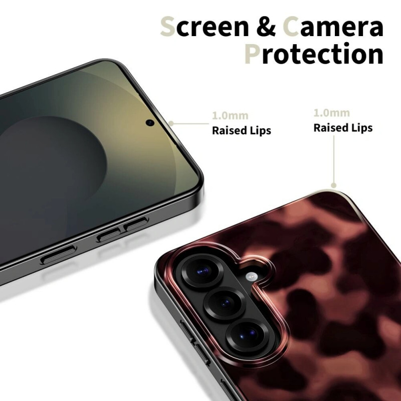 Custodia Tech-Protect Lamano MagSafe per Samsung Galaxy S26, marrone e nera