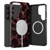 Custodia Tech-Protect Lamano MagSafe per Samsung Galaxy S26 Ultra, marrone e nera