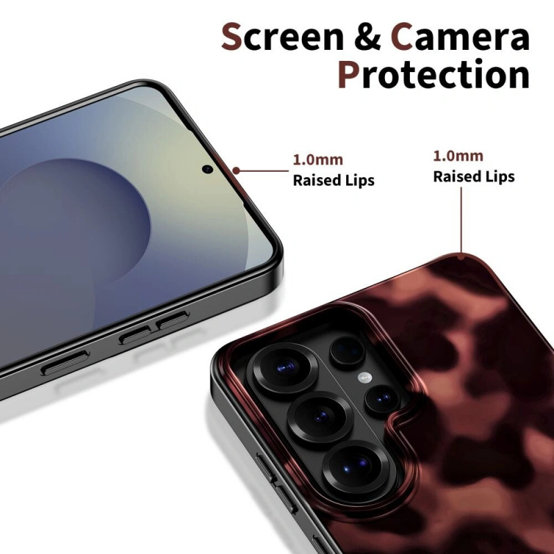 Custodia Tech-Protect Lamano MagSafe per Samsung Galaxy S26 Ultra, marrone e nera