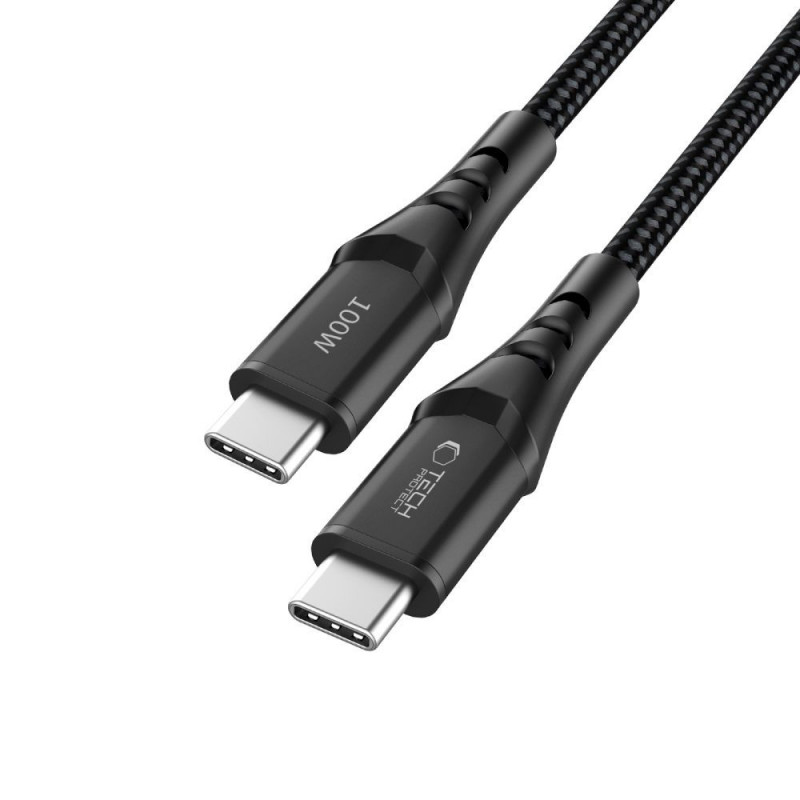 Cavo USB-C / USB-C Tech-Protect UB11T Ultraboost, PD 100W, 200 cm, nero